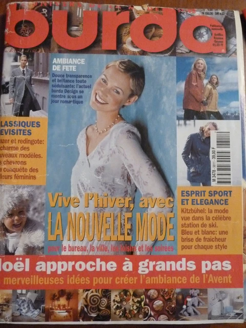 Magazine BURDA Style Noir & Blanc/Camel - L'Intemporel Novembre 2015 N°191 - Occasion
