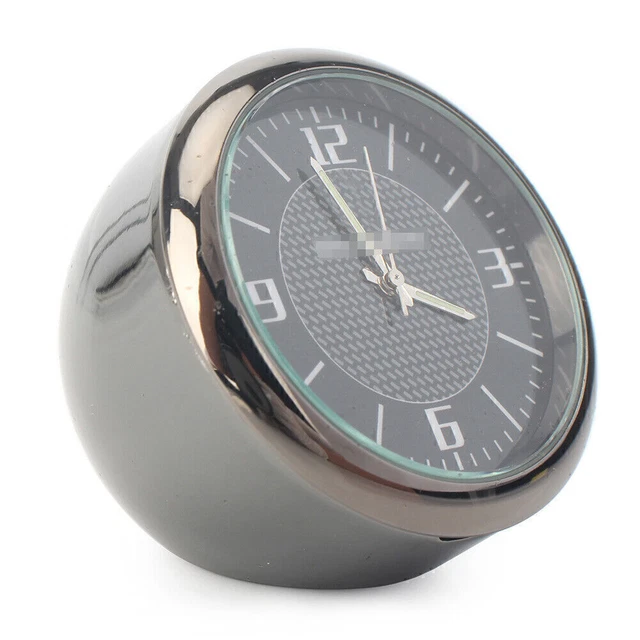 Orologio Auto Quarzo Mini Con Termometro E Igrometro – Da Ventilazione O Cruscotto, Elettrolitico Antigraffio, Classico E Luminoso