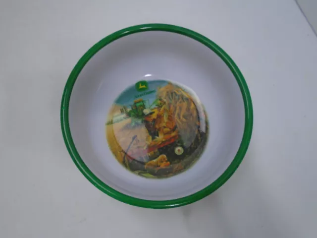 John Deere Plastic Cereal Bowl For Kid, Toddler, Tractor Gibson Everyday