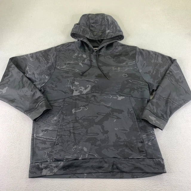 Under Armour Hoodie Mens 2XL XXL Loose Storm Camo Pullover Sweater Sweatshirt ^