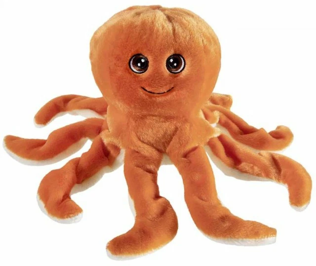 Heunec 260474 Bottle 2 Buddy Plüsch Kuscheltier ECO-Plüsch - Oktopus ca 30cm