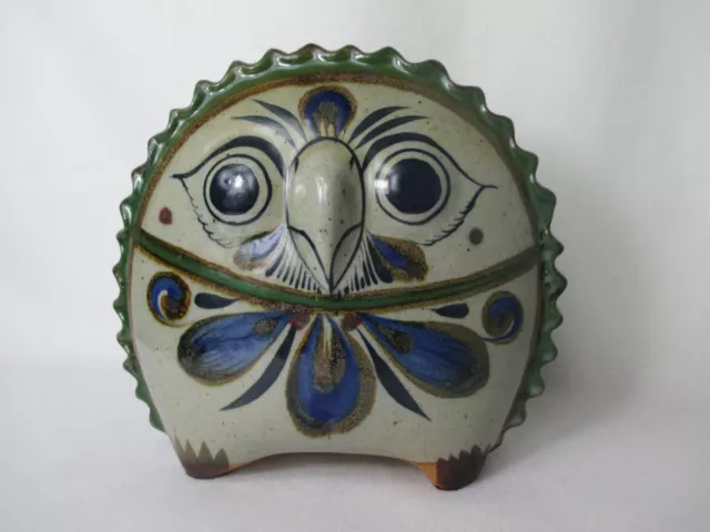 Grande Ceramica Gufo Di Jorge Wilmot Tonala Messico Den 60s - 70s Ingenuo Arte Grande Ceramica Gufo Di Jorge Wilmot Tonala Messico Den 60s - 70s Ingenuo Arte