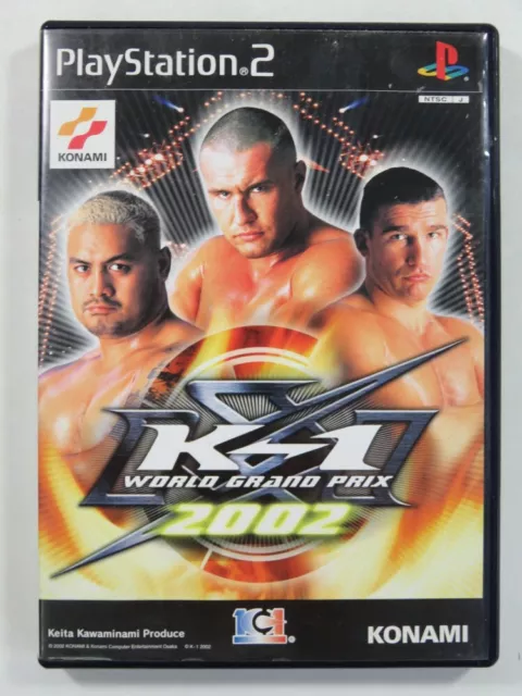 K-1 World Grand Prix 2002 Sony Playstation 2 (Ps2) Ntsc-Japan Occasion