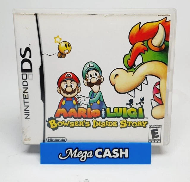 MARIO LUIGI: Bowser's Inside Story Nintendo DS Game NTR-R3VE