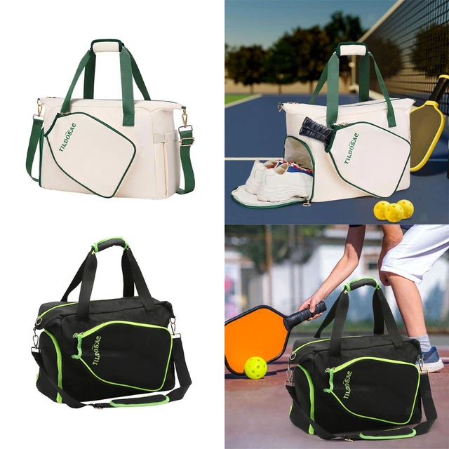 Custodia vintage con tracolla per racchetta da tennis SPALDING