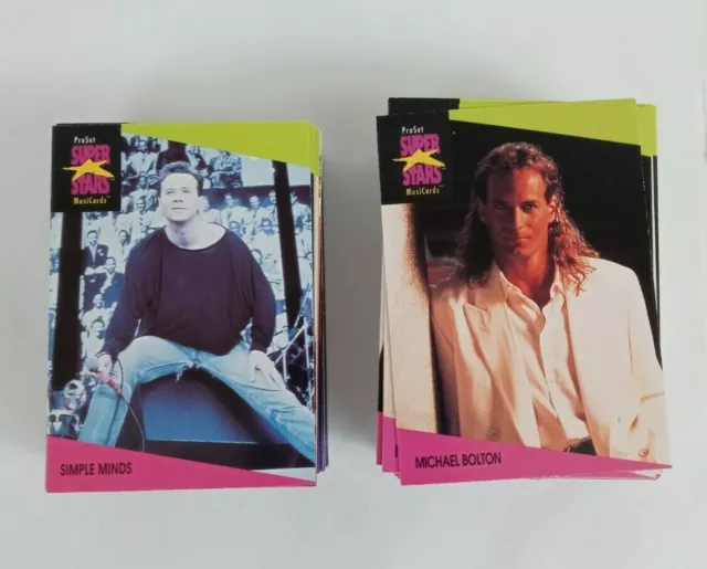 1991 ProSet SuperStars Super Stars MusiCards 1-200 (Pick Your Card)