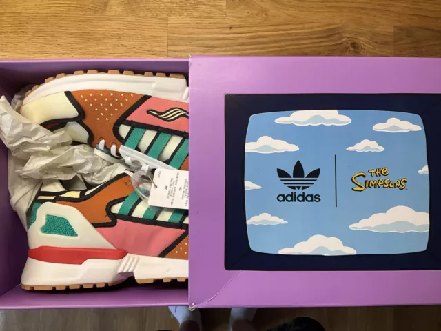 LIMITED Adidas Originals ZX 1000- Krusty Burger The Simpsons/UK9