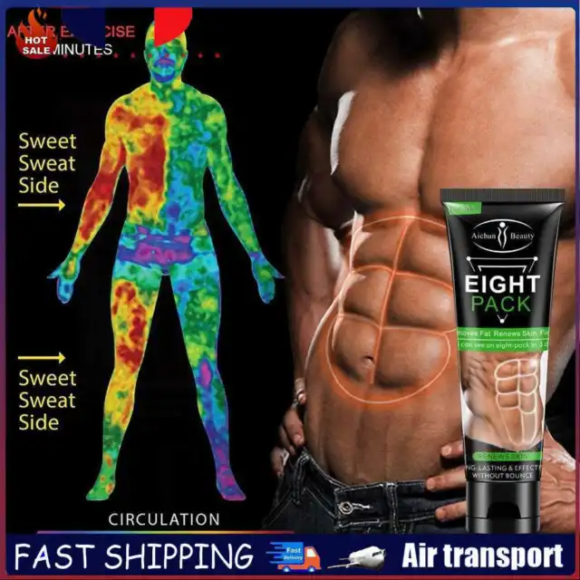 Abdominal Muscle Cream Stronger Muscle Anti Cellulite Burn Fat Weight Loss Gel
