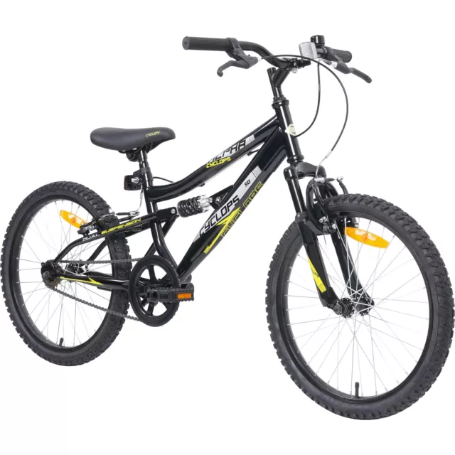 Cyclops Alpha Kids Dual Suspension Mountain Bike