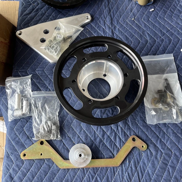 METCO MOTORSPORT ICPCOBRA Crank Pulley Kit Mustang 20032004 Cobra 4