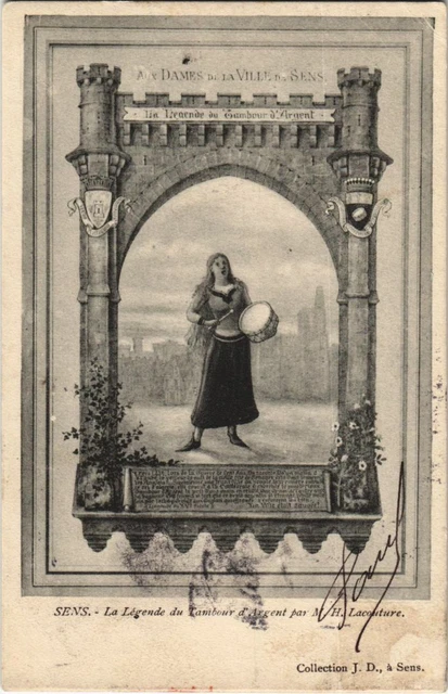 CPA AK Sens La Legende du Tambour d'Argent FRANCE (1175279)