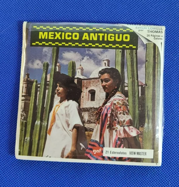 Sealed B006 S Old Mexico Oaxaca Puebla Cuernavaca Taxco view-master Reels Packet