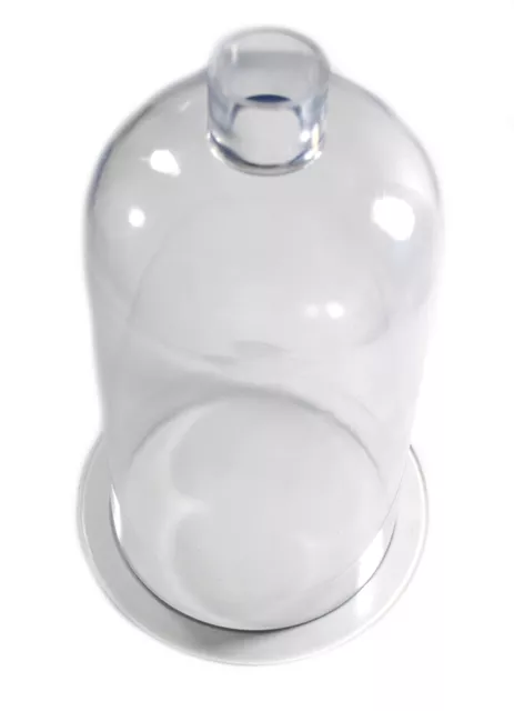 Eisco Labs Large Acrylic Bell Jar 12" height x 7" diameter