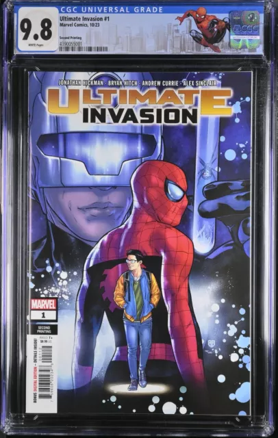Ultimate Invasion #1 CGC 9.8 (Marvel 2023) 2nd Print * 1st Ultimate Spider-Man