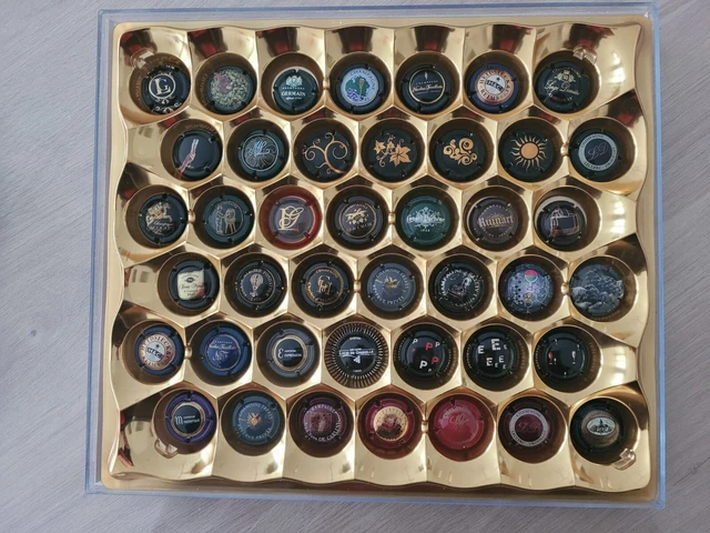 lot de 42 capsules de champagne