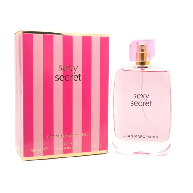 Sexy Perfume Secret ~ Jean Marc Paris ~ 3.4 Oz-100 ml ~ Tamaño Completo ~ NUEVO EN CAJA