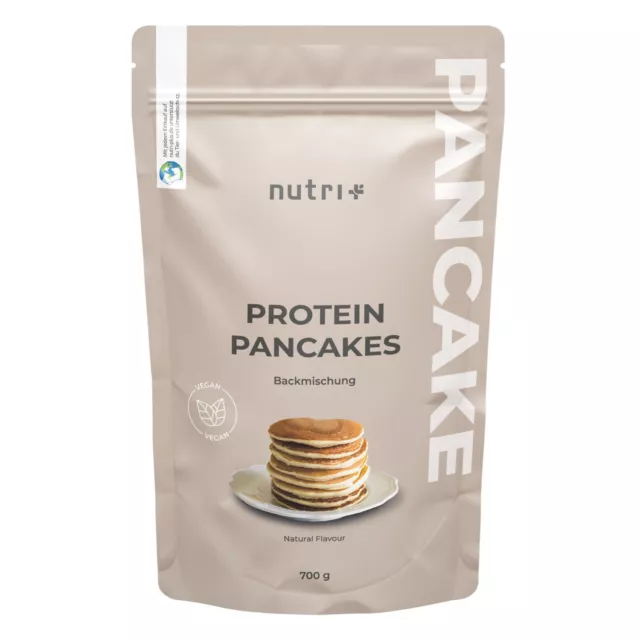 PROTEIN PANCAKES 700g - Eiweiß Pfannkuchen Vegan 0,7kg - Pancake für die Pfanne