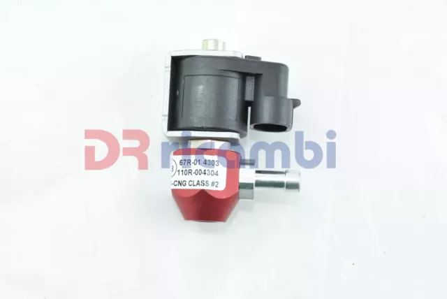 ELETROINIETTORE RAIL GPL O METANO LPG CNG 1 VIA BOBINA 3 Ohm Neweco DR1 MGIG1.13