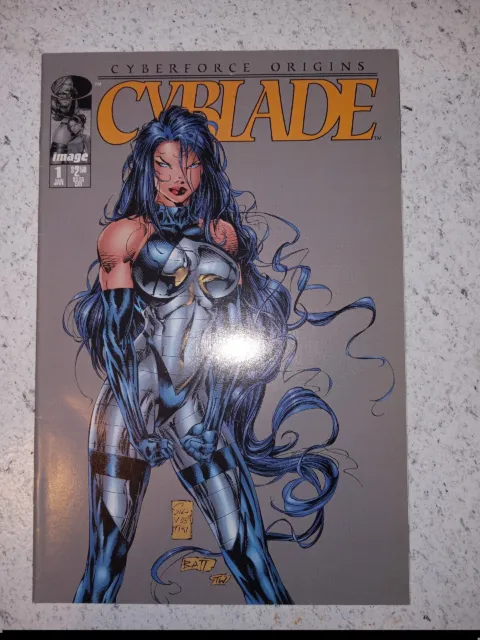 1995 Vol.1 #1 Cyberforce Origins "Cyblade" Comic - Image Comics  First Printing