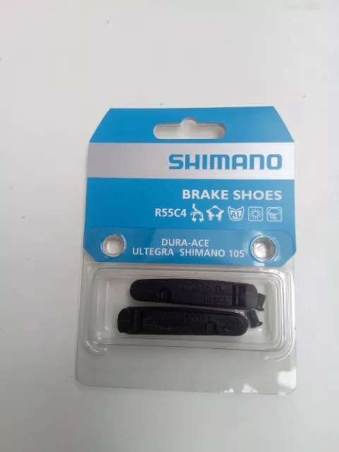 Shimano R55C4 2x Bremsbeläge ( 1 Paar ) Dura Ace Ultegra 105 Rennrad Cartridge