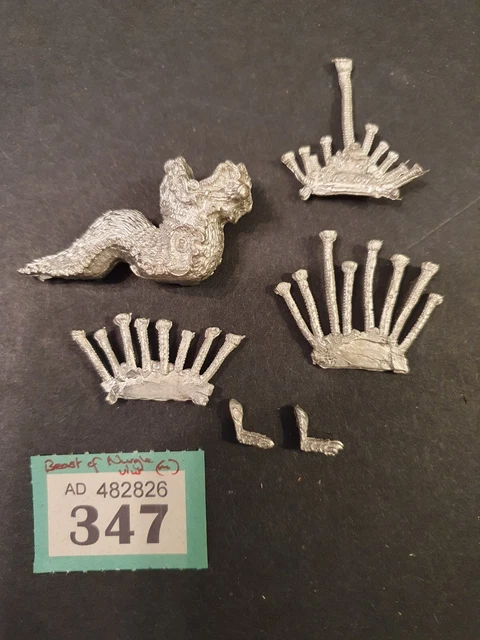 Beastmen Morghur Master Of Skulls Metal Warhammer fantasy new blister OOP 81-43