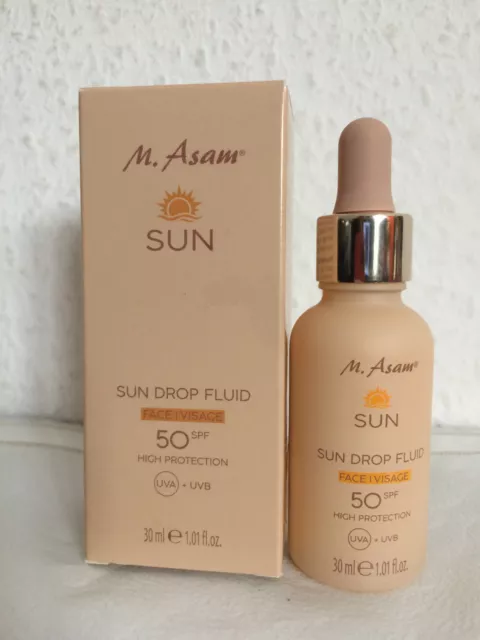 M. Asam SUN Drop Fluid Face SPF 50  30 ml