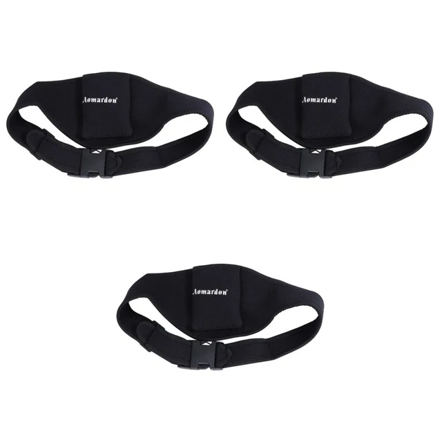 3 Count Sac Banane Avec Microphone Nylon Homme Ceinture De Gymnastique Course