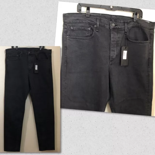 Rag & Bone Mens 38 Shelter Fit 2 Charcoal Black Slim Jeans NWT $250