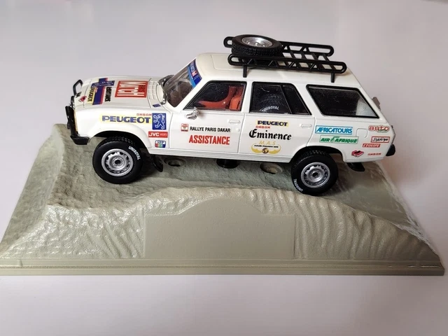 Modèle Réduit Peugeot 504 Break Rally Assistance 1981 - Échelle 1/43 - Modèle Presse - Neuf