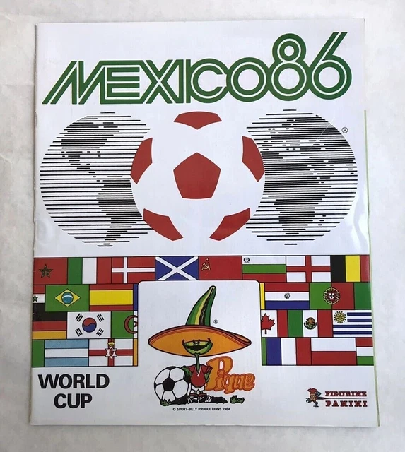 world-cup-panini-complete-sticker-album-mexico-86-magazine-reprint
