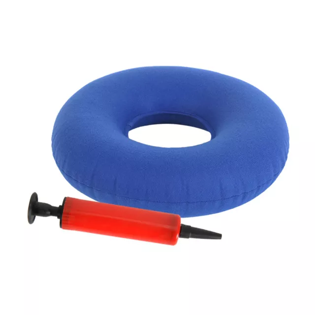 35x9cm Inflatable Vinyl Ring Round Seat Cushion Medical Hemorrhoid Pillow Donut