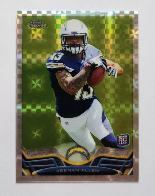 2013 Topps Chrome Keenan Allen #14 ATOMIC REFRACTOR RC ROOKIE CARD