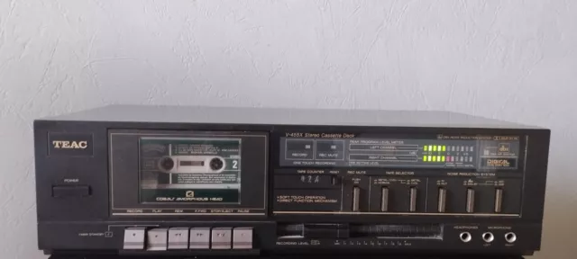 lecteur cassette TEAC V-455X , cassette deck stéréo