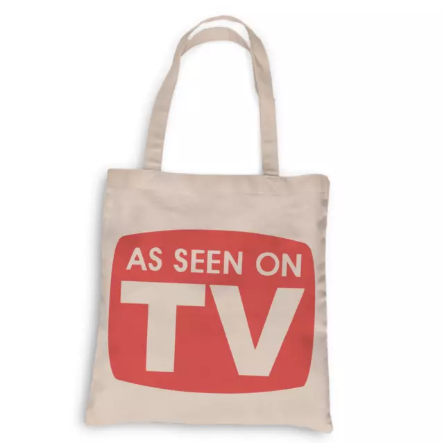As Seen on TV Tote, Grocery Tote, 100% Cotton Fun Tote