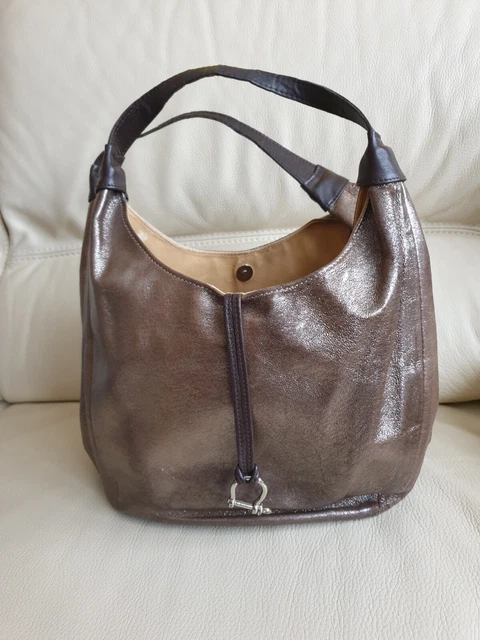 SAC MAIN marron Luisant RENOUARD EUR 40 00 PicClick IT