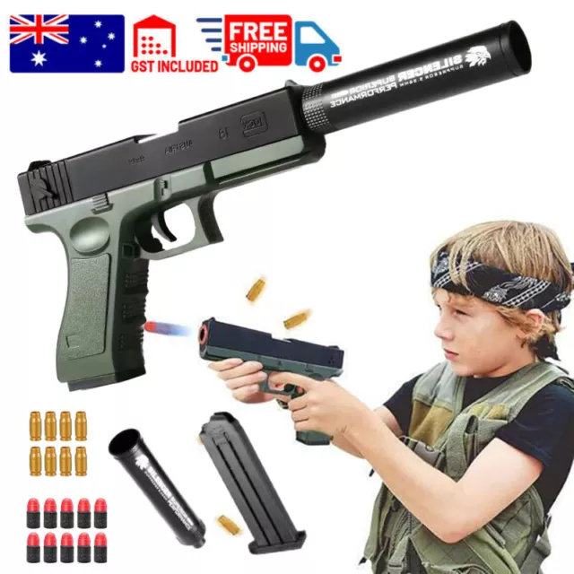 AU D-GLE Model Multicoloured&Kinds Gel Ball Kids Toy Gun Pistol Set Classic Toy