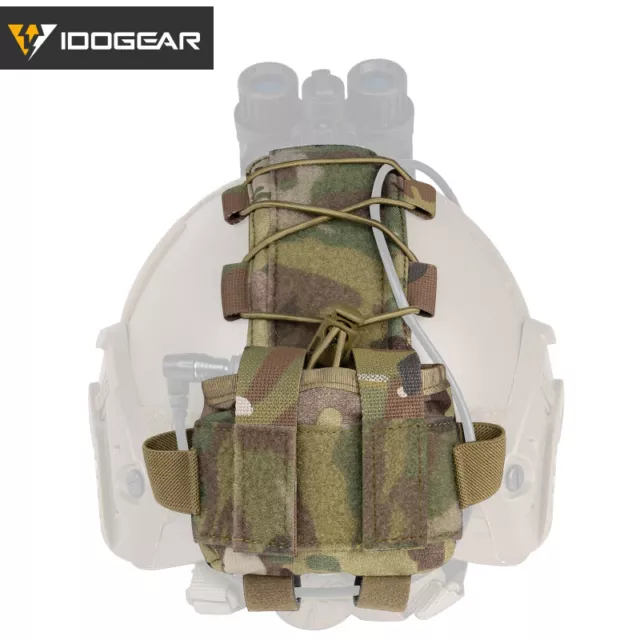 IDOGEAR Pochette Tactique MK2 Boîtier pour Casque Pouch 500D Combat Militaire