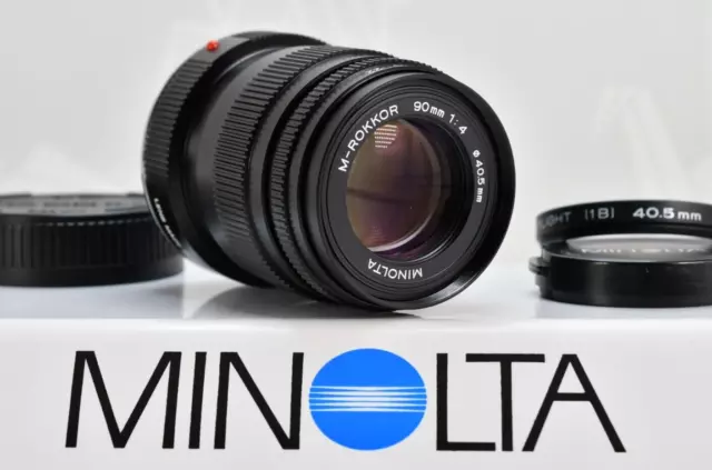 [Exc +++++] Objectif Minolta M-Rokkor 90 mm f4 Leica M pour CL CLE du JAPON