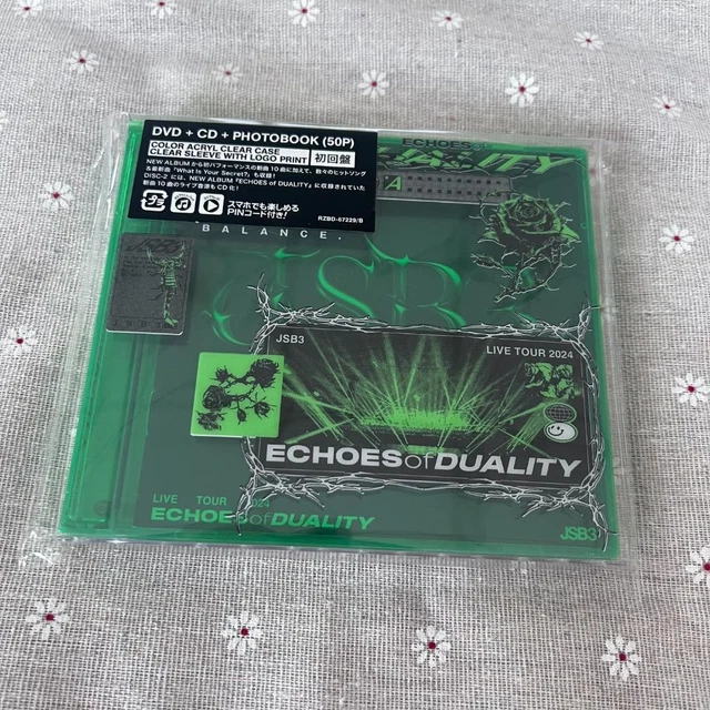 ECHOES OF DUALITY LIVE DVD＋CD JSB3 三代目 J SOUL BROTHERS from EXILE TRIBE - ECHOES of DUALITY