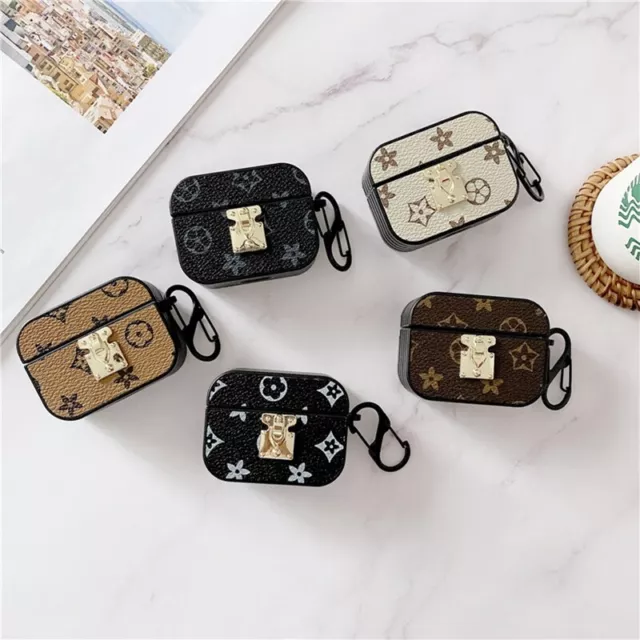 For Airpods 3rd generation Pro 2/1 Retro Leather Shockproof Airpods Case Cover