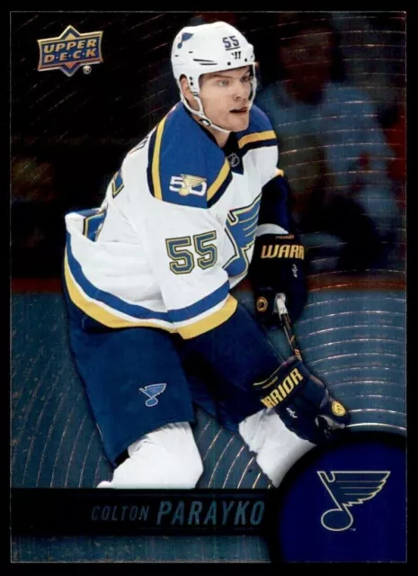 2017-18 Upper Deck Tim Hortons Colton Parayko St. Louis Blues Card # 85 NMT