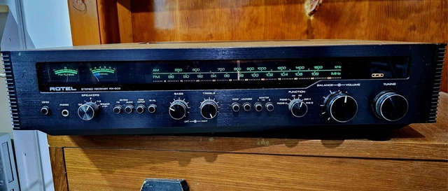 SINTOAMPLIFICATORE VINTAGE ROTEL RX-602 AMPLIFICATORE HI-FI VINTAGE ...