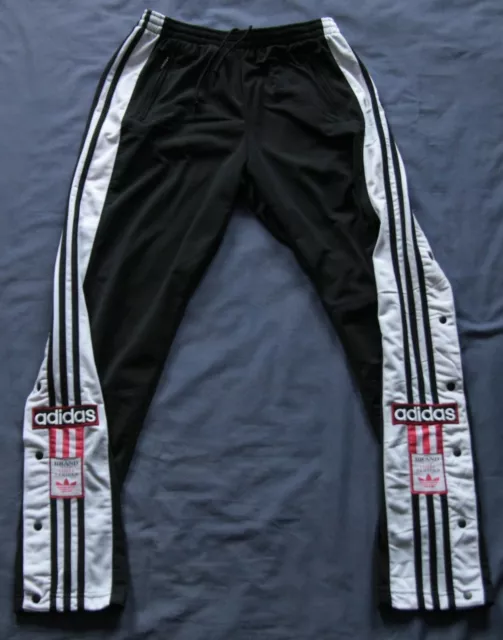 ADIDAS ADIBREAK SPORTHOSE Knopfhose Hose Vintage Retro D4 Track Poppers 90er EUR 179 99 PicClick IT