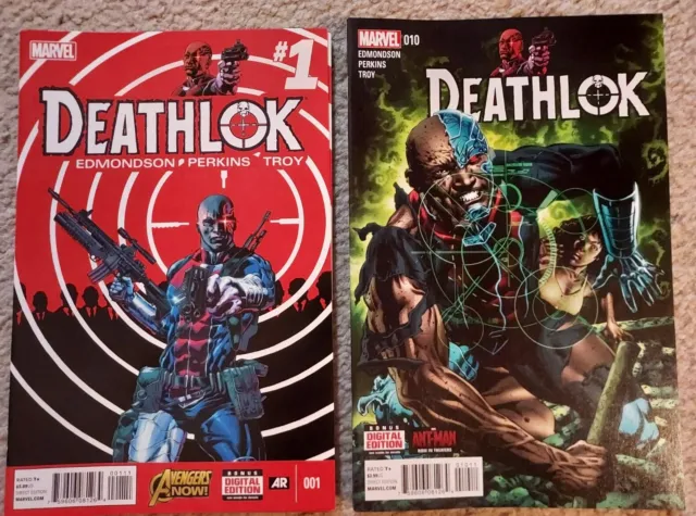 DEATHLOK #1-10 Vol 5 (2014) : Complete Series : EDMONDSON PERKINS: Marvel Comics