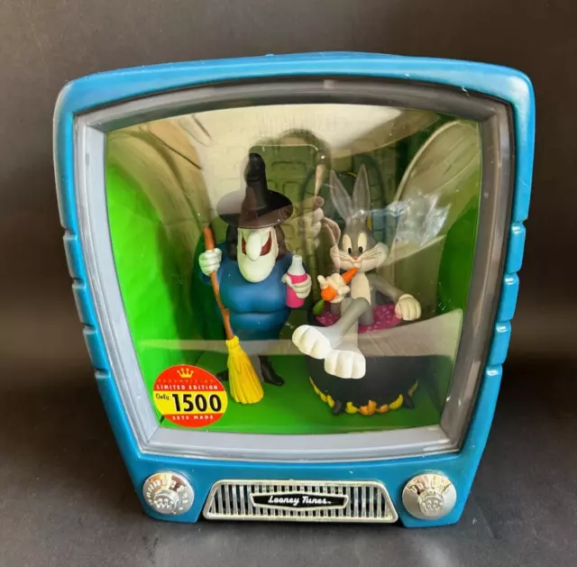 Looney Tunes Bugs Bunny Et Sorcière Hazel 2x PVC Figurine Funko Funkovision