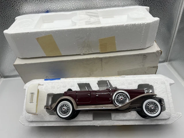 1:24 Franklin Mint Duesenberg Gary Cooper, MÄNGEL/OVP