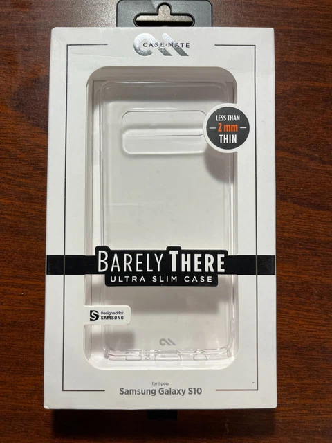 Case-Mate Barely There Case for Samsung Galaxy S10 - Clear