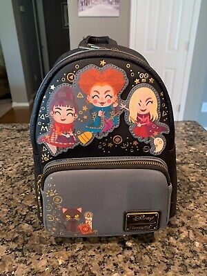 disney hocus pocus binx plush cosplay mini backpack