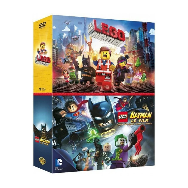 3 Film Collection The LEGO Movie / LEGO Batman / LEGO Ninjago (3 DVD Box  Set NEW