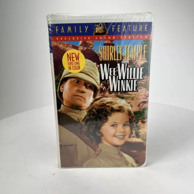 Wee Willie Winkie (VHS, 1994) Clam Shell Shirley Temple, Clamshell  Case, New